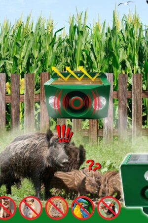 High volume solar warning lights to deter predators ( BUY 1 GET 1 FREE )